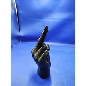7 inch black Gestures hand, hand with finger, gesture hand(Hm037)